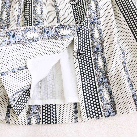 Anthropologie Comme Toi Midi Skirt Size Small - Picture 5 of 7